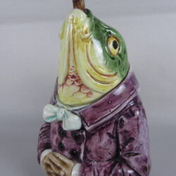 Majolica Fish Humidor - SOLD